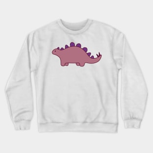 dark pink dinosaur Crewneck Sweatshirt